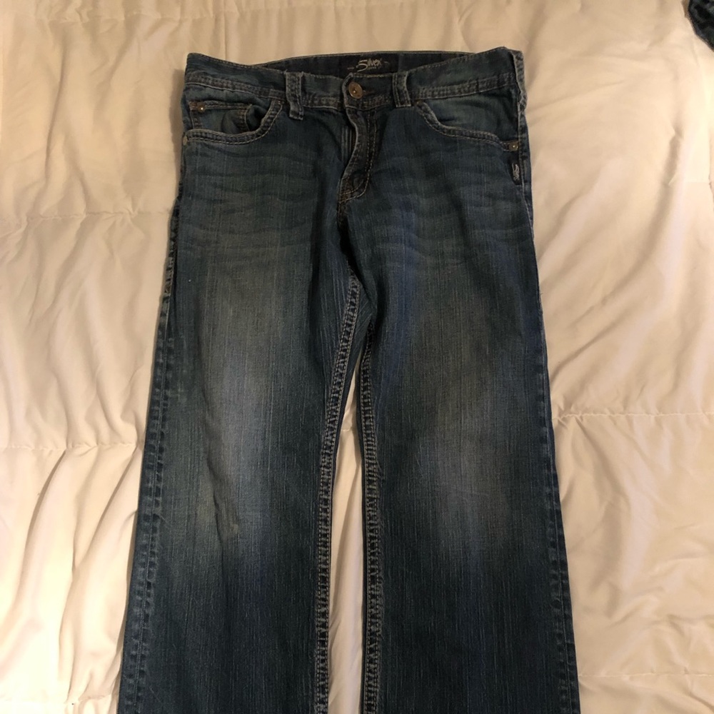 Men’s ZAC Silver Brand Denim Jeans